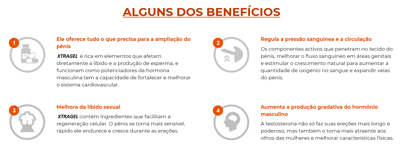 Benefícios Xtragel